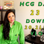 HCG Day 23 down 20.2lbs VLOG